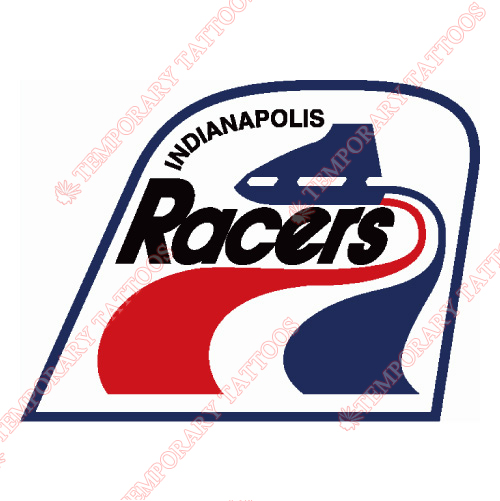 Indianapolis Racers Customize Temporary Tattoos Stickers NO.7114